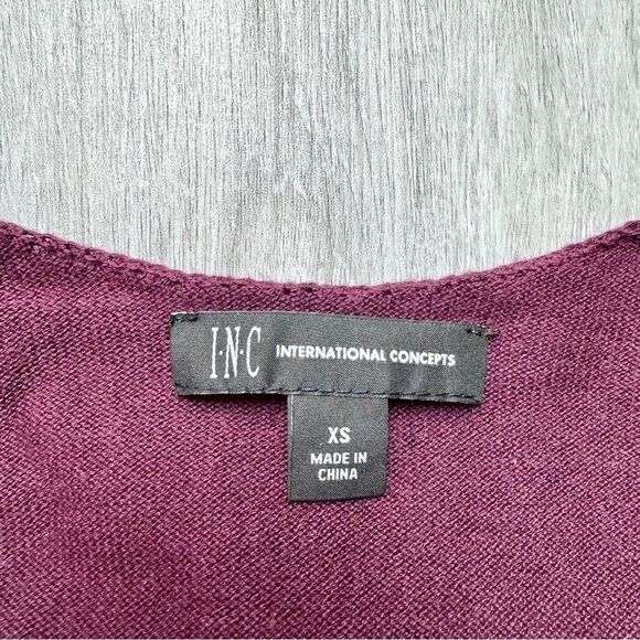 Light Knit V-Neck Tunic Sweater XS - Picture 2 of 4